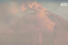 Еквадорський вулкан Сангай засипав попелом велике місто Гуаякіль