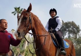 У Єгипті коні допомагають дітям із вадами розвитку поліпшити самопочуття