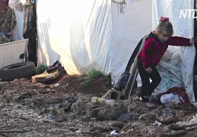 Сирійські біженці потерпають від холоду й коронавірусу