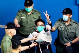 Дев’ятьох активістів Гонконгу засудили до місяців в’язниці