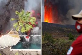 Лава вулкана на канарському острові Пальма спалює все на своєму шляху