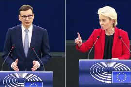 Дебати в Європарламенті: Польща і ЄС знову сперечаються щодо верховенства закону