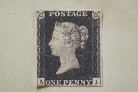 Першу у світі поштову марку продадуть на аукціоні