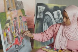 Сомалійка малює картини, щоб змінити життя країни на краще