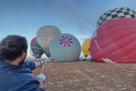 Фестиваль повітряних куль проходить в Іспанії