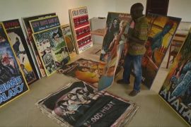 Намальовані від руки африканські кіноафіші стають у світі популярними