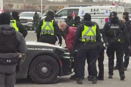 Протестувальників-далекобійників у Канаді почали арештовувати