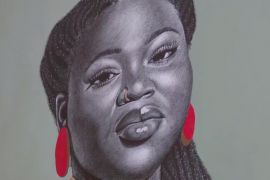 Нігерійка малює картини кульковою ручкою