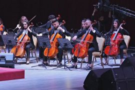 Перший концерт після реставрації відбувся в театрі Мосульського університету