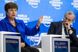 Форум у Давосі: МВФ не очікує глобальної рецесії, але й не виключає її