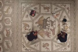 Стародавня лодська мозаїка повернулася до Ізраїлю після світового турне