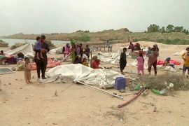 Пилова буря накрила табір переселенців у Пакистані