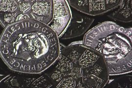 Монети із зображенням короля Чарльза III почали карбувати у Великій Британії