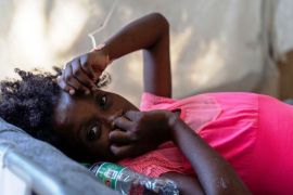 Мобільну лікарню для лікування холери встановили в столиці Гаїті