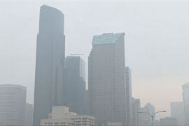 Тихоокеанське узбережжя США огорнув густий смог від лісових пожеж