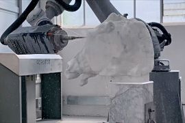 Робот може створювати точні копії давньогрецьких скульптур
