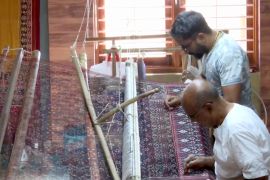 Індійські ткачі виготовляють сарі так само, як і 900 років тому