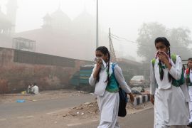 «Ми безпорадні»: батьків непокоїть здоров’я школярів через смог у Делі