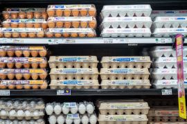Гуртові ціни на яйця в США вже знижуються, але споживачі поки цього не помітили