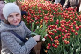 В Амстердамі роздали 200 000 квітів із нагоди Дня тюльпанів