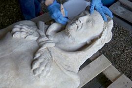 Статую імператора знайшли під час ремонту в Римі