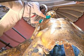 У Ватикані реставрують 4-метрову статую Геракла, у яку вдарила блискавка