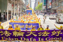 Всесвітній день Фалунь Дафа відзначили в центрі Нью-Йорка