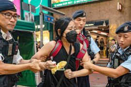 Низка арештів прокотилася Гонконгом у річницю вбивства студентів на площі Тяньаньмень