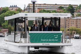 Перший у світі: безпілотний пасажирський пором спустили на воду в Стокгольмі