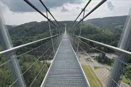 Найдовший підвісний міст у Німеччині відкрився в землі Гессен