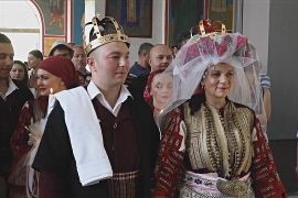 Шлюб по-галицьки: у північно-македонському селі відбувся щорічний весільний фестиваль