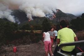 Лісова пожежа на Тенерифе вийшла з-під контролю — тисячі жителів евакуйовано