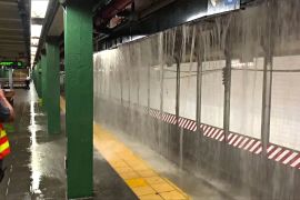 Найзавантаженішу станцію метро Нью-Йорка затопило через аварію на водогоні