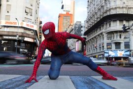 1000 аргентинців у костюмах Людини-павука вирішили побити світовий рекорд