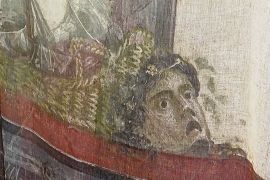Як давні римляни фарбували тканину, показують на розкопках у Помпеях