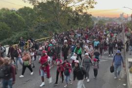 Новий караван із 6000 мігрантів йде з півдня Мексики до кордону зі США