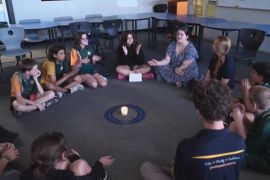 Медитацію викладають учням старших класів в одній з австралійських шкіл