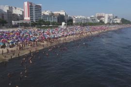 Новий рекорд: у Ріо-де-Жанейро спека відчувалася на рівні 62 °C