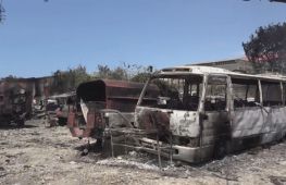 Банди підпалили парковання в столиці Гаїті: згоріли десятки машин