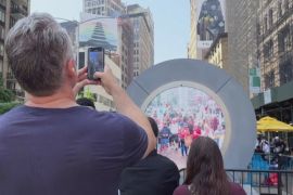 Незвичайна інсталяція: відеопортал зв’язав Нью-Йорк із Дубліном