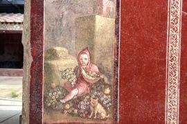 У Помпеях на стінах будівлі знайшли дитячі малюнки віком 2000 років