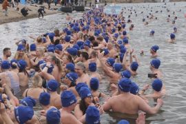 Чехи побили рекорд Гіннеса з масового занурення в крижану воду