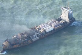 Капітан судна, що врізалося в танкер з пальним для армії США, — громадянин Росії