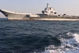 Китай зібрав навколо Тайваню найбільшу кількість військових кораблів за рік