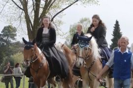Кінну процесію на честь святого Георгія провели в німецькому містечку Траунштайн
