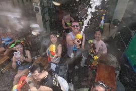 Водна битва: у Бангкоку святкують тайський Новий рік