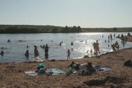 У Фінляндії на батьківщині Санти температура піднялася до плюс 30