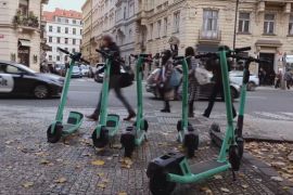 У Празі заборонять електросамокати через хаос на вулицях