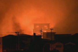 Наймасштабнішу пожежу за півстоліття намагаються загасити на півдні Японії
