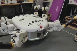 Павукоподібний робот друкуватиме будинки на 3D-принтері на Землі та Місяці